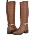 thumbnail image 2 of Tommy Hilfiger Ionni Tan 120 Almond Toe Stacked Block Heel Knee High Riding Boot (Tan 120, 7), 2 of 6
