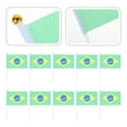 thumbnail image 3 of 50 Pcs Drapeau de Match de Football Drapeaux Portatifs avec Bâton, 3 of 7