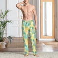 thumbnail image 4 of Salouo Pineapples1 Print Pajama Pants for Men, Lounge Pants Elastic Waistband Casual Men's sleepwear Loungewear Sleep Pajama Pant -X-Large, 4 of 7