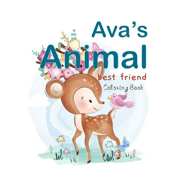 Ava's Animal Best Friend Coloring Book