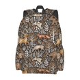 thumbnail image 2 of Disketp Moose fox bear leaf tree Mochila Escolar de Gran Capacidad y Peso Ligero, Mochila de Viaje Ideal para Escuela, Trabajo y Uso Diario, Cómoda y con Estilo, 2 of 8