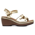 thumbnail image 1 of Sandalias Casuales para Mujer Maxim 1403 dorado 23.5, 1 of 4