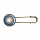 thumbnail image 1 of Las celulas de patron de microcósmica Azul la ciencia EsES Broche De Broche De Metal Antiguo Unbranded M, 1 of 3