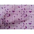 thumbnail image 4 of oneOone Cotton Cambric Fabric Diamond & Triangle Geometric Print Fabric BTY 56 Inches Wide, 4 of 4