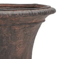 thumbnail image 3 of SAFAVIEH Paven Outdoor Patio Planter, Brown/White, 3 of 6