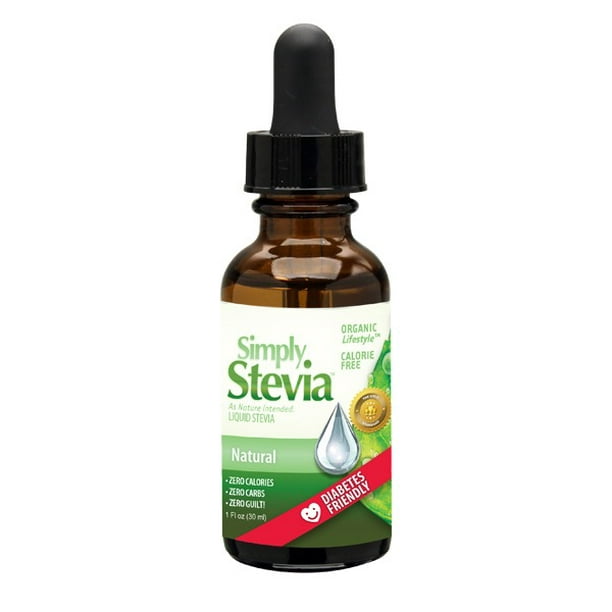 Simply Liquid Stevia Natural Stevia International 1 oz Liquid