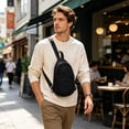 thumbnail image 4 of MMJ Crossbody Bags For Women Sling Bag Waterproof Lightweight Polyester Outdoor Sports Travel Hiking Shopping Cross Body Shoulder Bag Daily Use 13.39x7.09x3.54in, 4 of 6