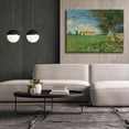 thumbnail image 6 of Epic Graffiti 'Farmhouse In A Wheatfield' by Vincent Van Gogh, Giclee Canvas Wall Art, 54"x40", 6 of 8