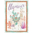 thumbnail image 2 of Gango Home Decor Contemporary Lovely Llamas II Llamour & IV No Probllama by Mary Urban (Ready to Hang); Two 12x16in Hand-Stretched Canvases, 2 of 5