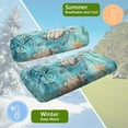 thumbnail image 5 of Uorisanigo Hawaiian Turtle Starfish Golf Cart Seat Cover Polyester Golf Cart Seat Cover Sets Universal Golf Cart Cushions Front Seat for EZGO, Yamaha, Club Car and More 2-Seat Golf Carts, 5 of 7