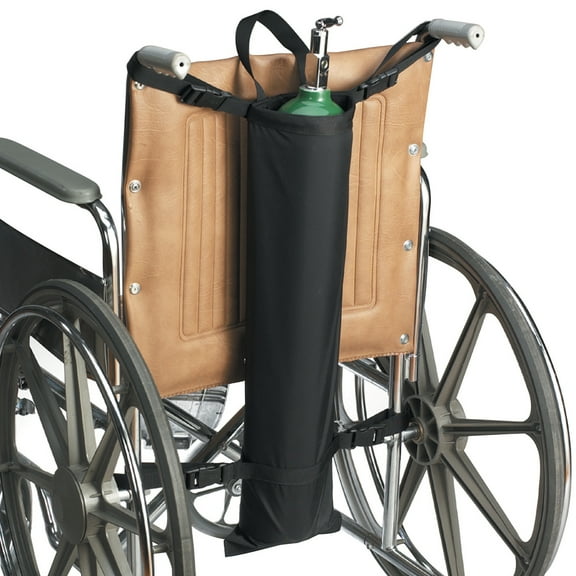 SkiL-Care Oxygen Cylinder Holder For 16 to 24 Inch Wheelchair 707027