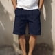 thumbnail image 3 of Ceisia Men's Plaid Lounge Pants | Soft & Stretchable Pajama Bottoms with Drawstring Elastic Waist and Side Pockets Navy XL Gift, 3 of 4