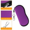 thumbnail image 2 of Fintie Eyeglasses Sunglasses Case with Carabiner Hook, Ultra Light Portable Anti-scratch Soft Travel Bag, 2 of 7