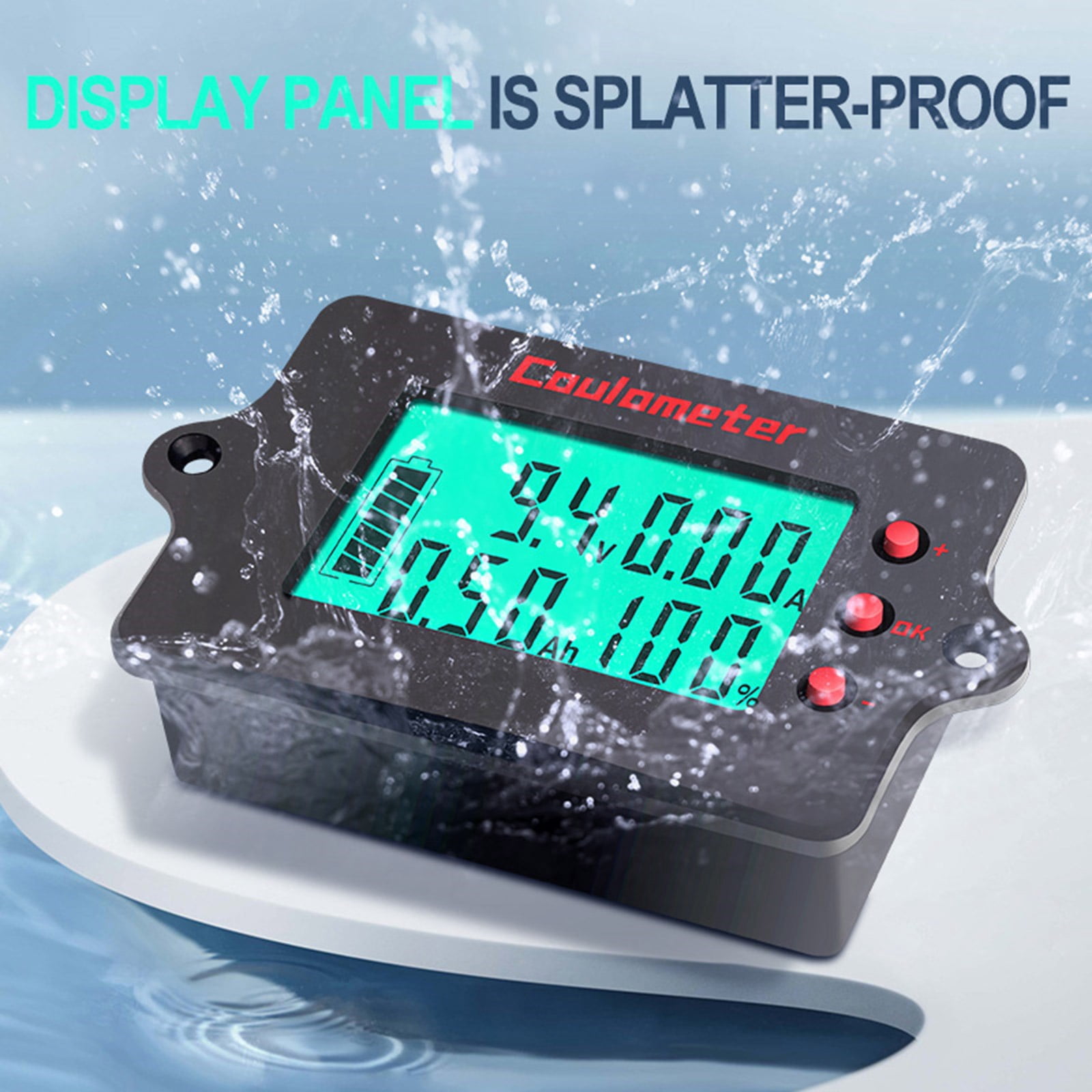 Coulomb Meter for Electric Vehicles and Meter Ensures Precise Voltages and Current Readings