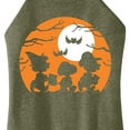 thumbnail image 3 of Peanuts - Trick Or Treat Silhouettes - Juniors High Neck Tank Top, 3 of 6
