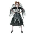 thumbnail image 2 of ITFABS Robe Cosplay pour Femmes, Jupe en Gaze à Manches Courtes avec Ailes, 2 of 9