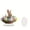 A, variant on YingYouFu Easter 2D Acrylic Table Decoration Bunny Shape Stand for Home Living Room Bedroom Festive Centerpiece