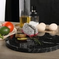 thumbnail image 4 of Koville Luxury Marble Granite Cutting Board for Kitchen,Round, 11*11in, Via Lactea, 4 of 6