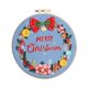 thumbnail image 5 of Kit de bordado navideño, punto de cruz, regalo de Navidad para adultos Corona navideña B, 5 of 9