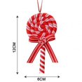 thumbnail image 3 of Christmas Lollipop Ornaments,Christmas Candies Polymer Clay Ornament ,Xmas Decor Candy Cane Hanging Decorations ,Sweets Candy Pendant Xmas Tree Party Supplies, 3 of 3