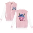 thumbnail image 3 of Sudadera con capucha de Disney Stitch para niños, chaqueta de béisbol, sudadera para hombres y mujeres, chaquetas Harajuku para niños y niñas, ropa de calle, abrigos universitarios, 3 of 5