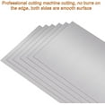 thumbnail image 5 of 6pcs Aluminium Metal Sheet 6x12 inch Rectangle Flat Plain Plate with Protective Film for Decoration Packaging Construction, 5 of 8