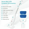 Costway 1100 W Electric Mop Floor tile Steam Cleaner w/ Water Tank For