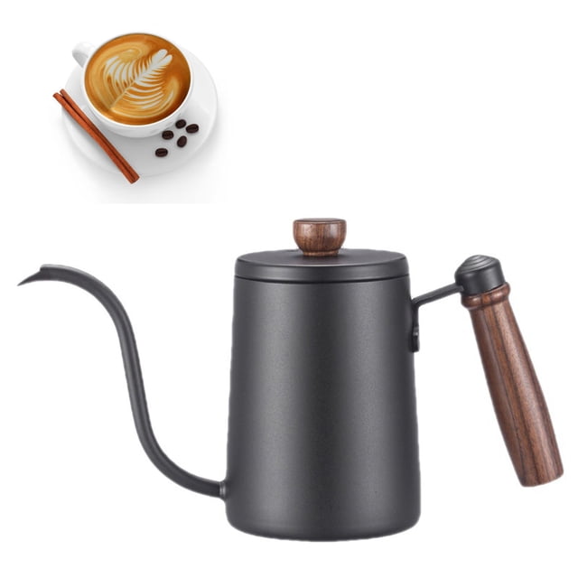 Hervidor de Agua de Acero inoxidable Diseño Liviano de Hervidor de Café Con Cuello de Cisne Tetera de Acero inoxidable 304 COCINA OFICINA VIJES