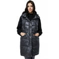 thumbnail image 1 of Orolay Womens' Down Vest with Stand Collar Thick Hooded Sleeveless Winter Coats, 1 of 5