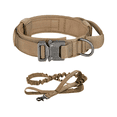 thumbnail image 1 of Collar Y Cuerda Para Perros Caqui Malubero talla Mediana, 1 of 5