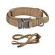 thumbnail image 1 of Collar Y Cuerda Para Perros Caqui Malubero talla Mediana, 1 of 5