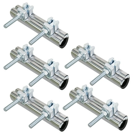 

Highcraft Pipe Repair Clamp 1 One Bolt 6 Long Stainless Steel (5 Pack)