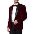 Tuxedos Slim Fit Shawl Lapel Male Prom Blazers 2 Pieces Sets