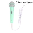 thumbnail image 1 of Wired Microphone 3.5mm Jack Lightweight Singing Mechine Home Kids Musical Toy Tw, 1 of 4