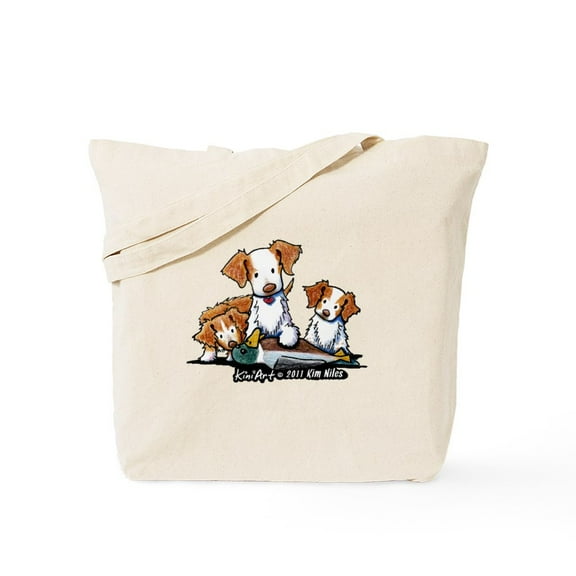 CafePress - Duck Toller Tote Bag - Unisex Canvas Tote Bag, Beige, 1-Piece