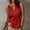 Red, variant on Women's Button Down Shirt Sleeveless Peplum Top Business Casual Dressy Summer Work Blouse with Tie-Front