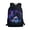Galaxy Horse in Forest, variant on UK Flag Soccer Ball Daypack for Men, 17 Inch Smooth Zippers Large Capacity Backpack for Travel Daily Use