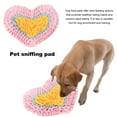 thumbnail image 4 of dnusflzt Pet Snuffle Mat,Rose Flower Shape Dogs Treat Slow Feeding Mat Portable Interactive Dog Puzzle Toys for Sniffing Dog Mental Stimulation Toys, 4 of 5