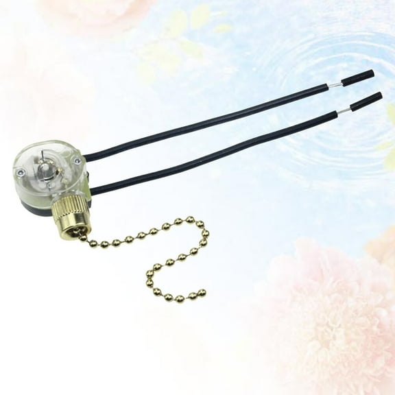 HONITANO 1Pcs Pull Chain Switch for Ceiling Lights Fan Strings 4.7x1.6x1.2in