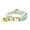 Light Green, variant on Soft Cat Collar with Bell, Adjustable Gold Metal Buckle Pet Necklace for Kittens and Small Dogs, Comfortable Yarn Fabric Collar(Green)
