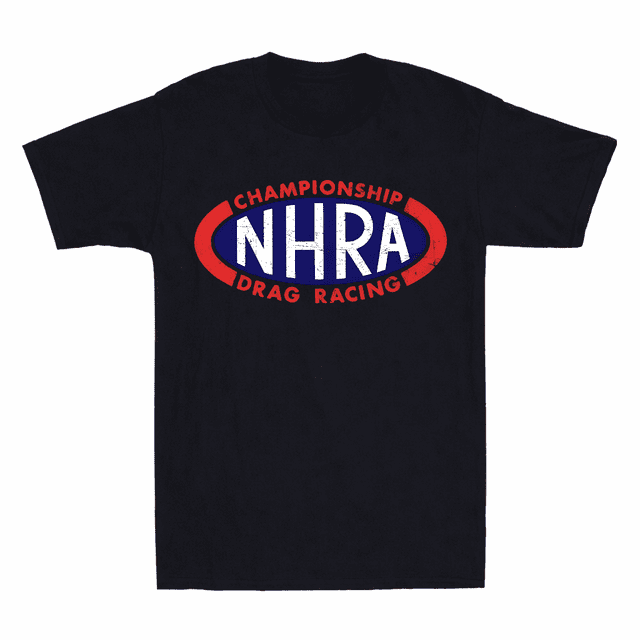 Haut de Course de Drag Unisexe Nhra National Hot Rod Association Worldwide T-Shirt V1130364