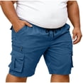 thumbnail image 6 of Horkkom Mens Shorts High Waisted Straight Leg Running Shorts Summer Travel Gym Shorts With Pockets, S-5XL, 6 of 8