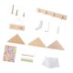thumbnail image 2 of Estante para juguetes de peluche, organizador colgante para colgar en la pared, ahorro de espacio, doble capa para habitaciones de niños, 2 of 9