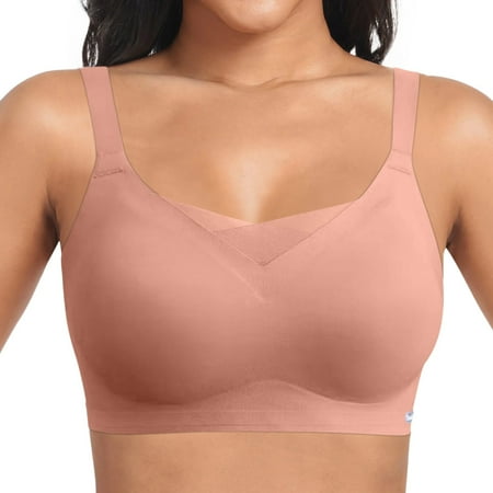 Smooth Wireless Bras for Women Full Coverage Wireless Bra Full Coverage Bra Plus Size Seamless Bras Lingerie Bra Lift Everyday Bras