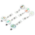 thumbnail image 1 of 6Pcs Name Card Clip, Work Card Clip, ABS Exquisite Hospitals Schools Other Occasions for Offices, 1 of 7