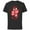 Black, variant on Star Wars R2-D2 and C-3PO Christmas Nordic Print Red - Short Sleeve Cotton T-Shirt for Adults - Customized-Black