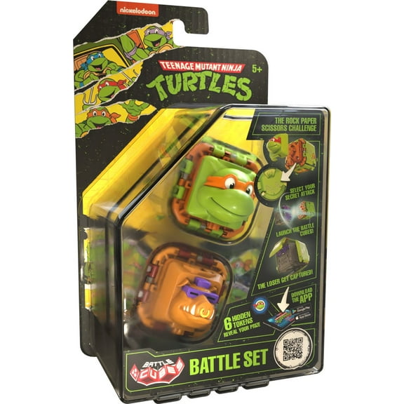 TMNT Battle Cubes - MICHELANGELO VS BEBOP - 8411936722485