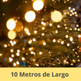 thumbnail image 2 of Luces navideñas DOSYU serie Blanco CALIDO 200 LEDs 10 Metros DY-ICE200L-V8, 2 of 5
