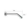 thumbnail image 1 of Stainless steel Shower Head Extension Arm Straight Angled Extra Hose Pipe Shower, 1 of 5