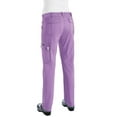 thumbnail image 2 of KOI Womens Stretch Lindsey Mid-Rise Drawstring Waist Cargo Scrub Pants, 2 of 3